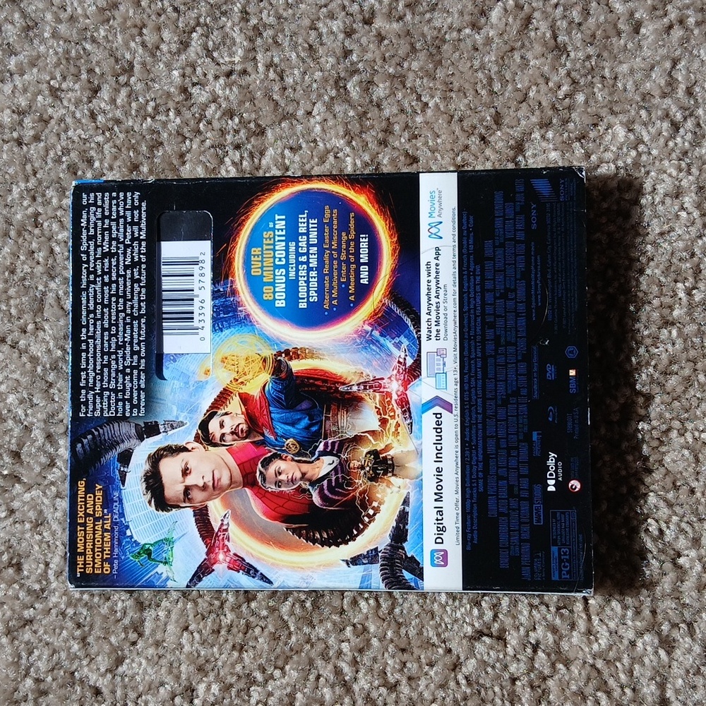 Spider-Man: No Way Home Blu-ray And DVD - Picture 2 of 4
